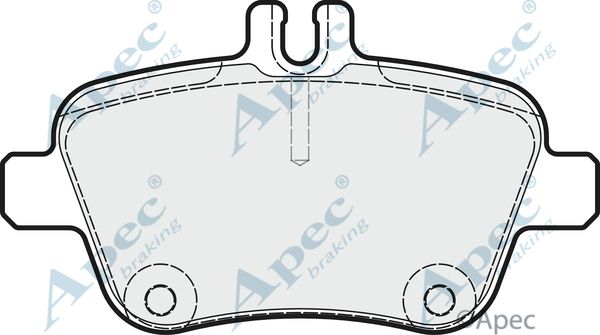 APEC BRAKING Jarrupala, levyjarru PAD1851